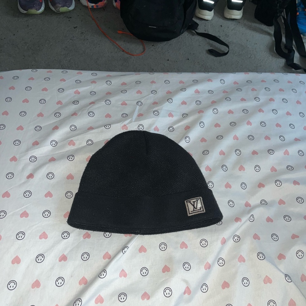 Black LV beanie